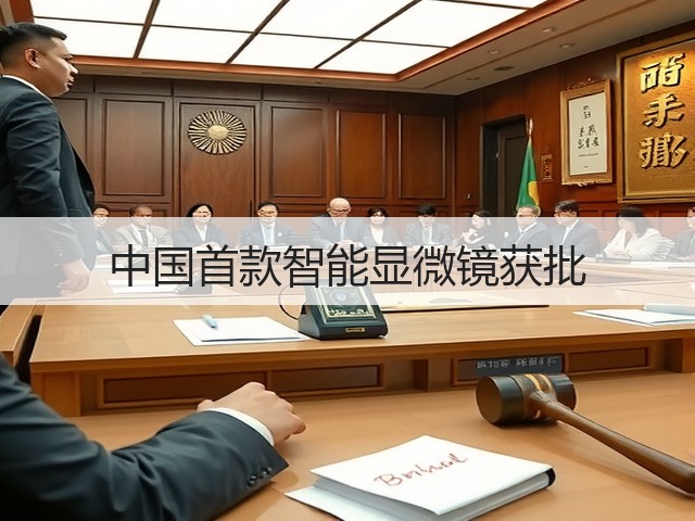 中国首款智能显微镜获批(图1) 中国首款智能显微镜获批(图1)