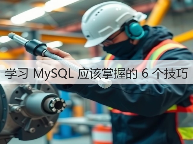 学习 MySQL 应该掌握的 6 个技巧(图3) 学习 MySQL 应该掌握的 6 个技巧(图3)