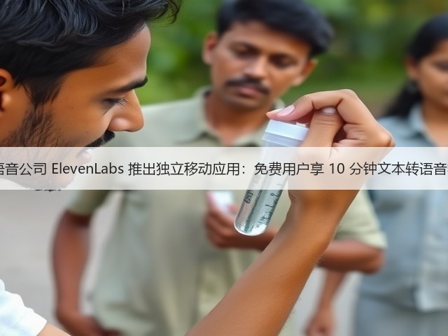 AI 语音公司 ElevenLabs 推出独立移动应用:免费用户享 10 分钟文本转语音额度(图3) AI 语音公司 ElevenLabs 推出独立移动应用:免费用户享 10 分钟文本转语音额度(图3)