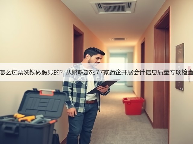 药企是怎么过票洗钱做假账的？从财政部对77家药企开展会计信息质量专项检查说起！(图2)