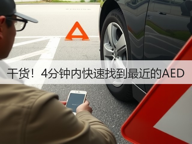 干货!4分钟内快速找到最近的AED(图2) 干货!4分钟内快速找到最近的AED(图2)