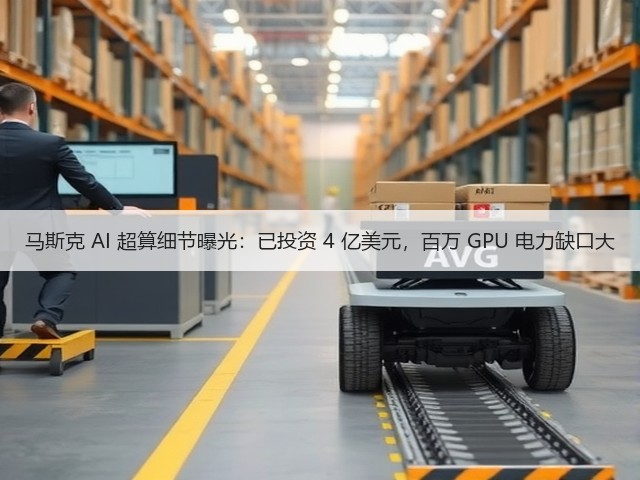 马斯克 AI 超算细节曝光:已投资 4 亿美元,百万 GPU 电力缺口大(图1) 马斯克 AI 超算细节曝光:已投资 4 亿美元,百万 GPU 电力缺口大(图1)