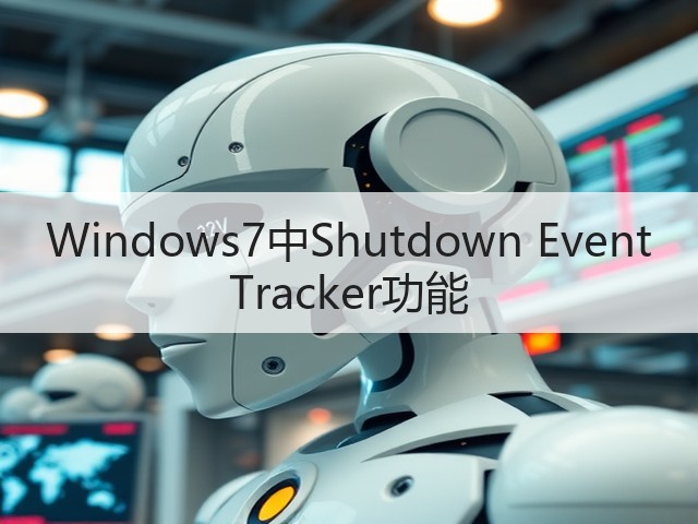Windows7中Shutdown Event Tracker功能(图3)