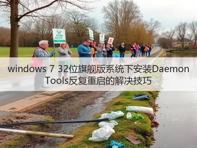 windows 7 32位旗舰版系统下安装Daemon Tools反复重启的解决技巧(图1) windows 7 32位旗舰版系统下安装Daemon Tools反复重启的解决技巧(图1)