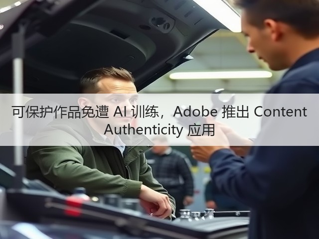 可保护作品免遭 AI 训练，Adobe 推出 Content Authenticity 应用(图2)