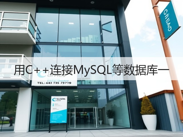 用C++连接MySQL等数据库一(图1)