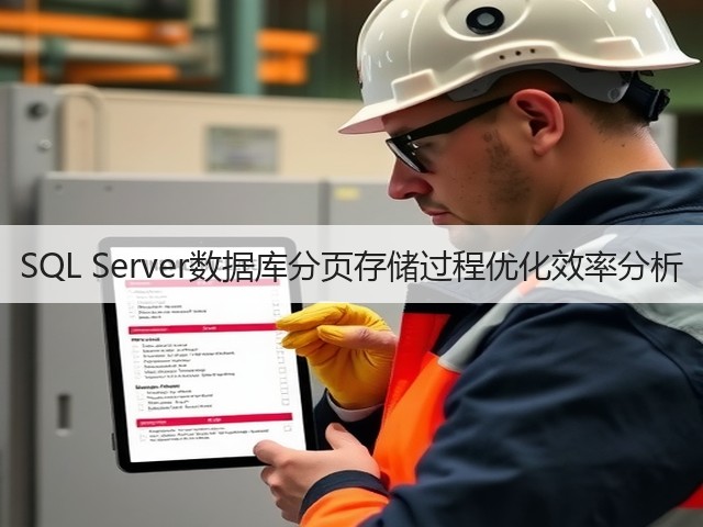 SQL Server数据库分页存储过程优化效率分析(图3)
