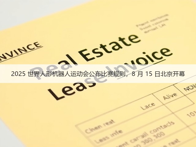 2025 世界人形机器人运动会公布比赛规则,8 月 15 日北京开幕(图3) 2025 世界人形机器人运动会公布比赛规则,8 月 15 日北京开幕(图3)