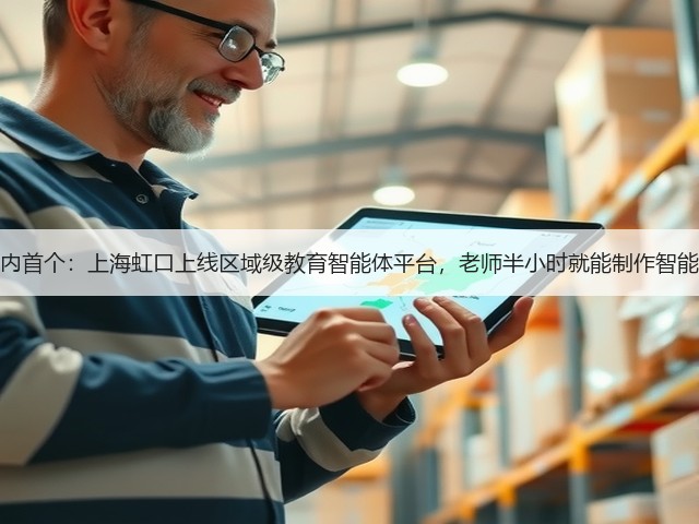 国内首个：上海虹口上线区域级教育智能体平台，老师半小时就能制作智能体(图1)