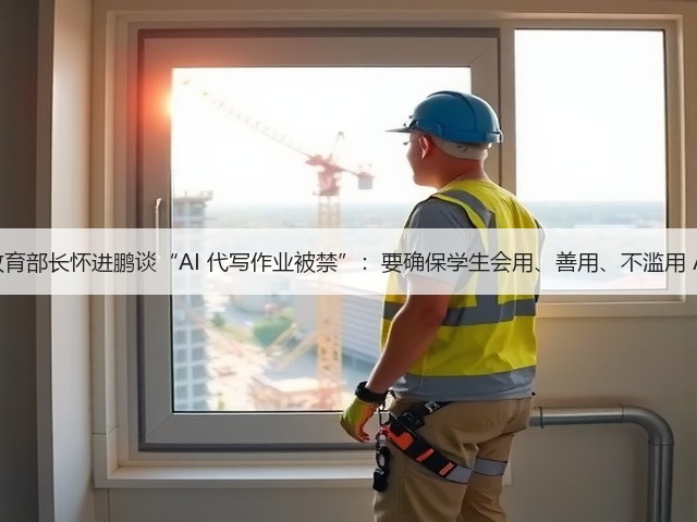 教育部长怀进鹏谈“AI 代写作业被禁”：要确保学生会用、善用、不滥用 AI(图3)