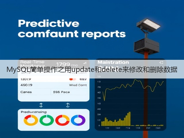 MySQL简单操作之用update和delete来修改和删除数据(图1) MySQL简单操作之用update和delete来修改和删除数据(图1)