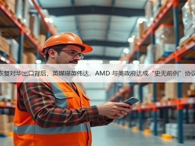 恢复对华出口背后,英媒曝英伟达、AMD 与美政府达成“史无前例”协议(图1) 恢复对华出口背后,英媒曝英伟达、AMD 与美政府达成“史无前例”协议(图1)
