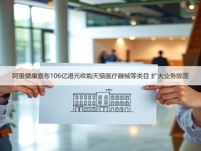 阿里健康宣布106亿港元收购天猫医疗器械等类目 扩大业务版图(图2) 阿里健康宣布106亿港元收购天猫医疗器械等类目 扩大业务版图(图2)