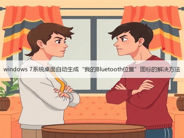 windows 7系统桌面自动生成“我的Bluetooth位置”图标的解决方法(图3) windows 7系统桌面自动生成“我的Bluetooth位置”图标的解决方法(图3)