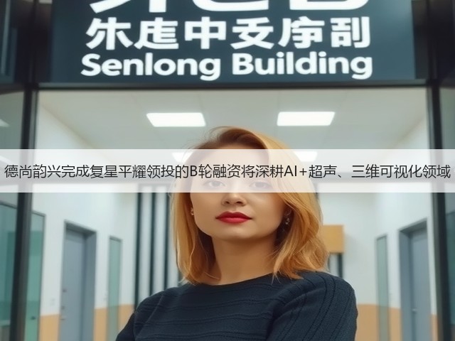 德尚韵兴完成复星平耀领投的B轮融资将深耕AI+超声、三维可视化领域(图1) 德尚韵兴完成复星平耀领投的B轮融资将深耕AI+超声、三维可视化领域(图1)