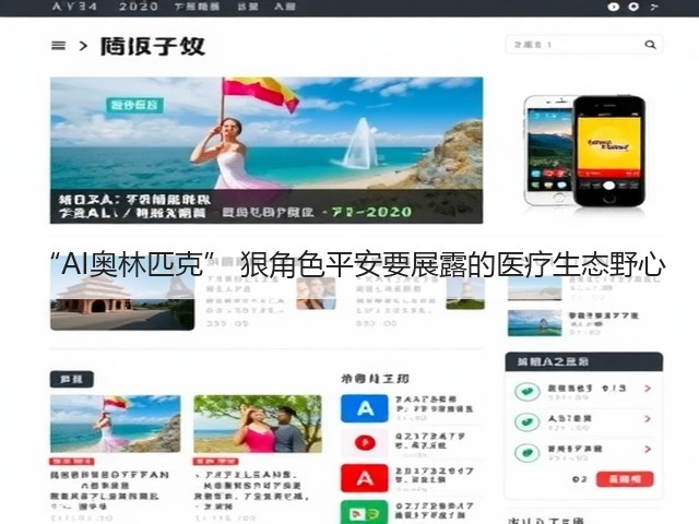 “AI奥林匹克” 狠角色平安要展露的医疗生态野心(图2) “AI奥林匹克” 狠角色平安要展露的医疗生态野心(图2)