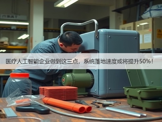医疗人工智能企业做到这三点,系统落地速度或将提升50%!(图2) 医疗人工智能企业做到这三点,系统落地速度或将提升50%!(图2)
