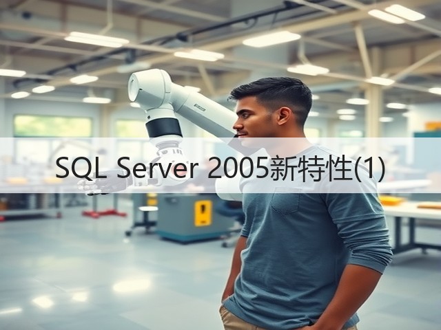 SQL Server 2005新特性(1)(图2) SQL Server 2005新特性(1)(图2)