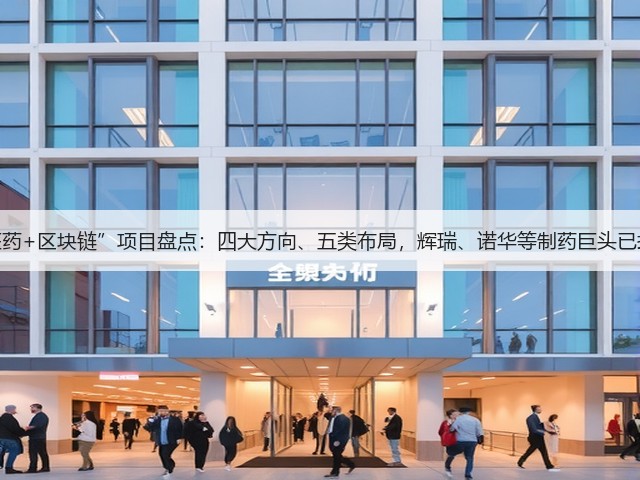 全球“医药+区块链”项目盘点:四大方向、五类布局,辉瑞、诺华等制药巨头已投入重金(图3) 全球“医药+区块链”项目盘点:四大方向、五类布局,辉瑞、诺华等制药巨头已投入重金(图3)