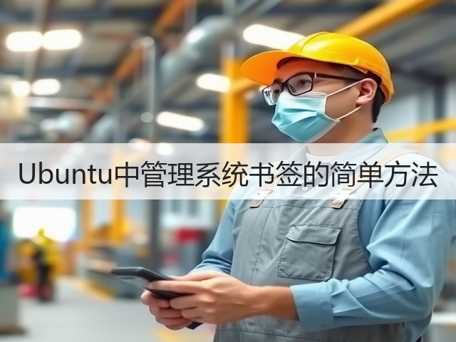 Ubuntu中管理系统书签的简单方法(图1) Ubuntu中管理系统书签的简单方法(图1)