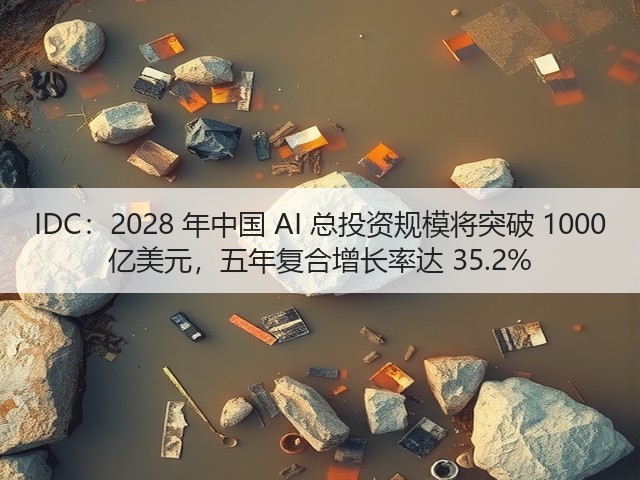 IDC:2028 年中国 AI 总投资规模将突破 1000 亿美元,五年复合增长率达 35.2%(图2) IDC:2028 年中国 AI 总投资规模将突破 1000 亿美元,五年复合增长率达 35.2%(图2)