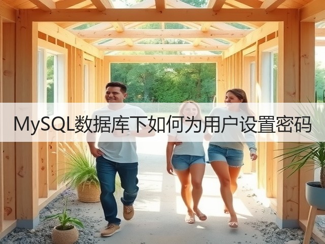 MySQL数据库下如何为用户设置密码(图1) MySQL数据库下如何为用户设置密码(图1)