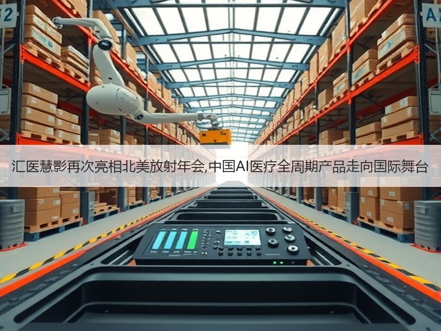 汇医慧影再次亮相北美放射年会,中国AI医疗全周期产品走向国际舞台(图1)