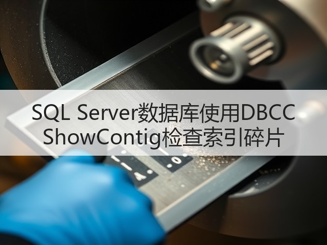 SQL Server数据库使用DBCC ShowContig检查索引碎片(图2) SQL Server数据库使用DBCC ShowContig检查索引碎片(图2)
