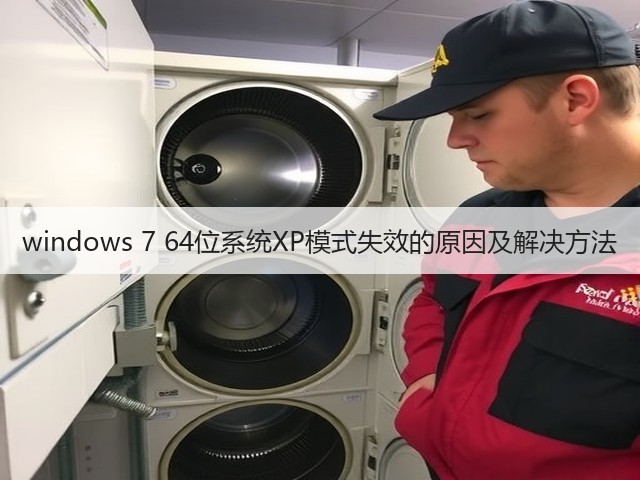 windows 7 64位系统XP模式失效的原因及解决方法(图1) windows 7 64位系统XP模式失效的原因及解决方法(图1)