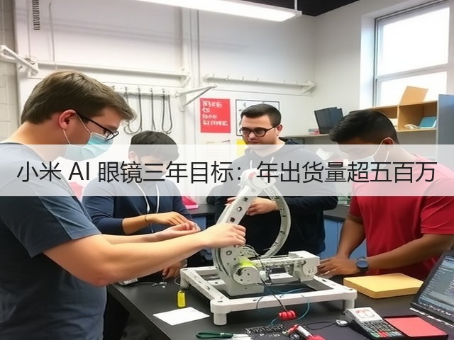 小米 AI 眼镜三年目标:年出货量超五百万(图1) 小米 AI 眼镜三年目标:年出货量超五百万(图1)