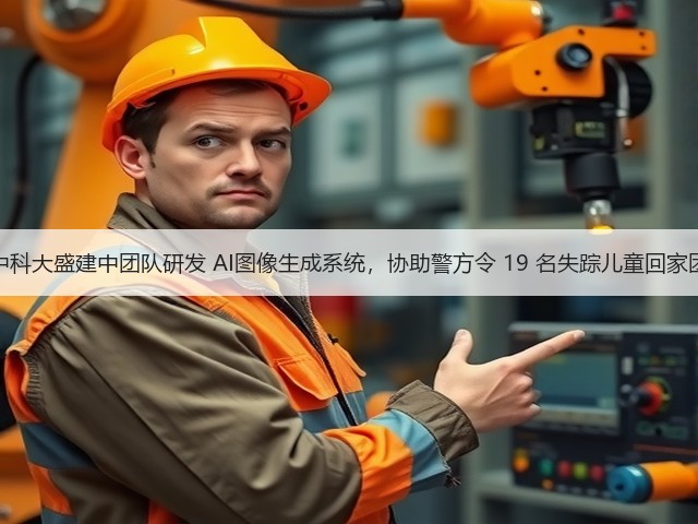 华中科大盛建中团队研发 AI图像生成系统，协助警方令 19 名失踪儿童回家团圆(图2)