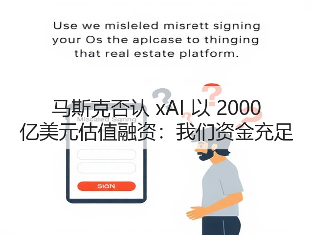 马斯克否认 xAI 以 2000 亿美元估值融资：我们资金充足(图2)