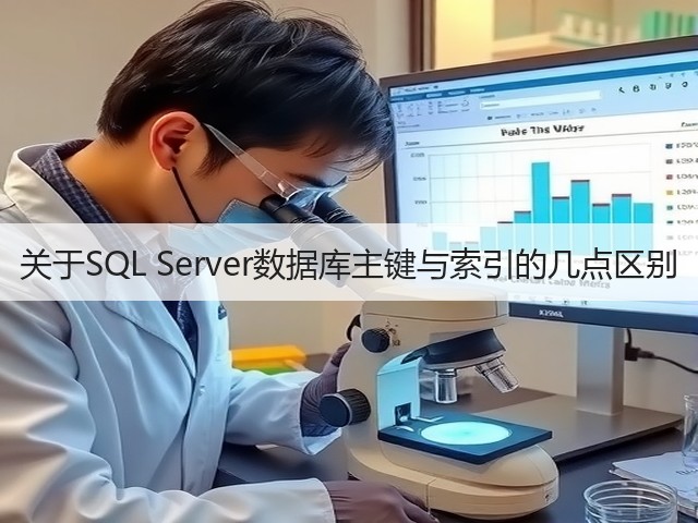 关于SQL Server数据库主键与索引的几点区别(图2) 关于SQL Server数据库主键与索引的几点区别(图2)