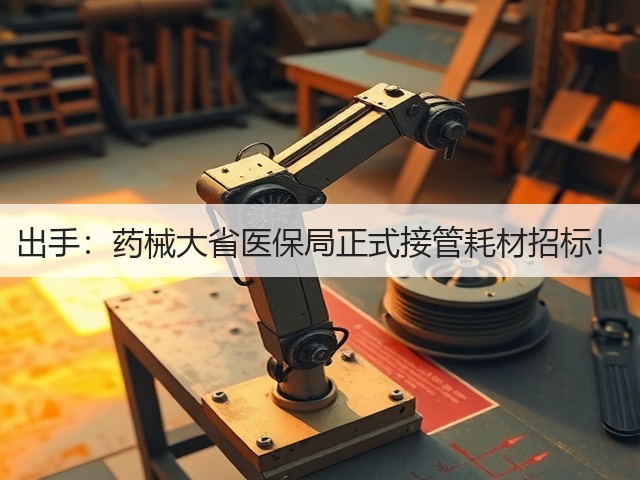 出手:药械大省医保局正式接管耗材招标!(图2) 出手:药械大省医保局正式接管耗材招标!(图2)