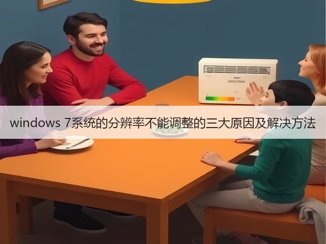windows 7系统的分辨率不能调整的三大原因及解决方法(图2) windows 7系统的分辨率不能调整的三大原因及解决方法(图2)