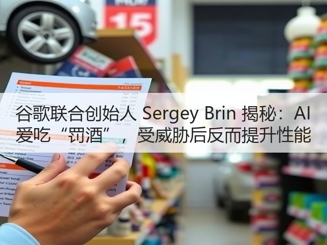 谷歌联合创始人 Sergey Brin 揭秘:AI 爱吃“罚酒”,受威胁后反而提升性能(图1) 谷歌联合创始人 Sergey Brin 揭秘:AI 爱吃“罚酒”,受威胁后反而提升性能(图1)