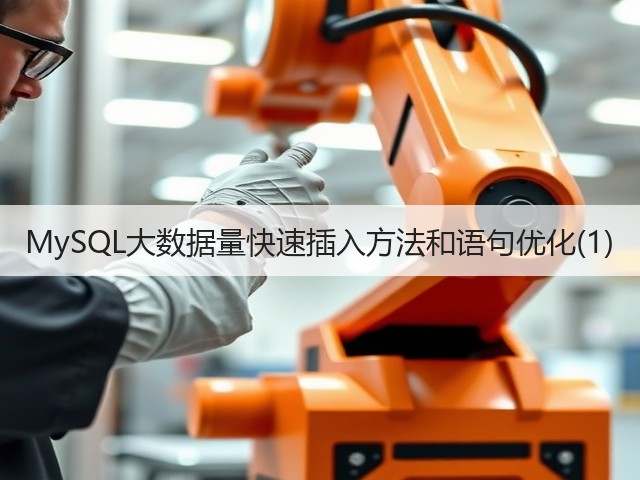 MySQL大数据量快速插入方法和语句优化(1)(图3) MySQL大数据量快速插入方法和语句优化(1)(图3)