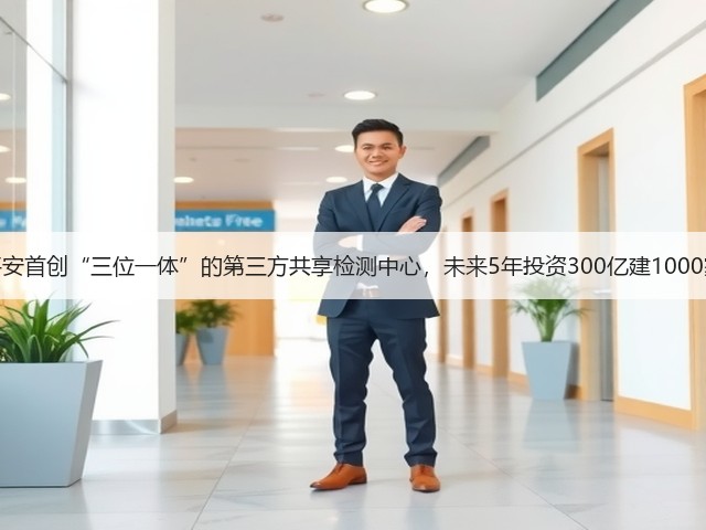 平安首创“三位一体”的第三方共享检测中心,未来5年投资300亿建1000家(图1) 平安首创“三位一体”的第三方共享检测中心,未来5年投资300亿建1000家(图1)