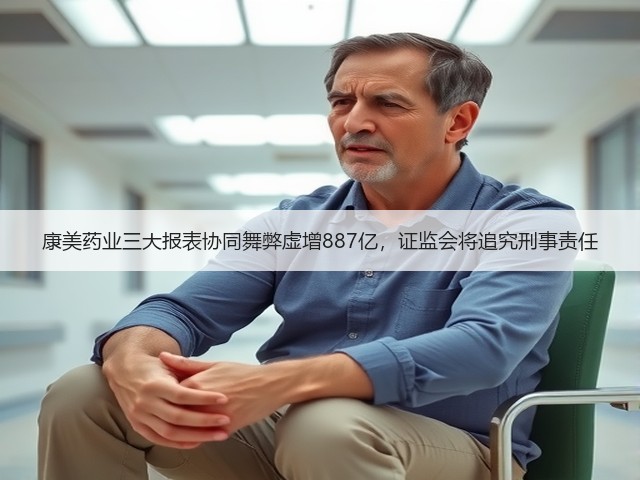 康美药业三大报表协同舞弊虚增887亿,证监会将追究刑事责任(图3) 康美药业三大报表协同舞弊虚增887亿,证监会将追究刑事责任(图3)