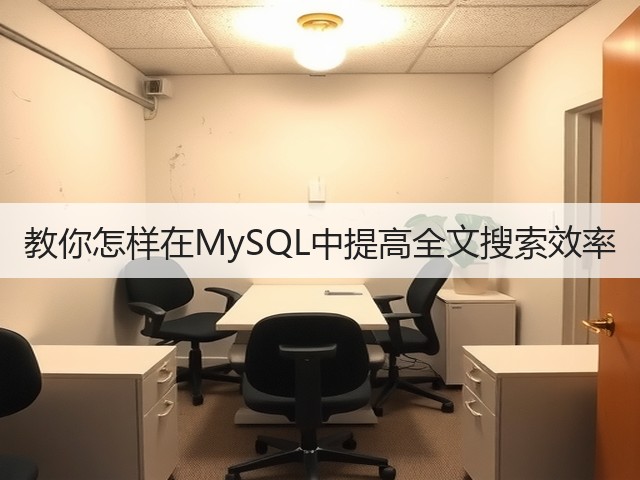 教你怎样在MySQL中提高全文搜索效率(图1) 教你怎样在MySQL中提高全文搜索效率(图1)