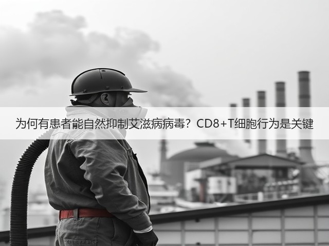 为何有患者能自然抑制艾滋病病毒？CD8+T细胞行为是关键(图2)