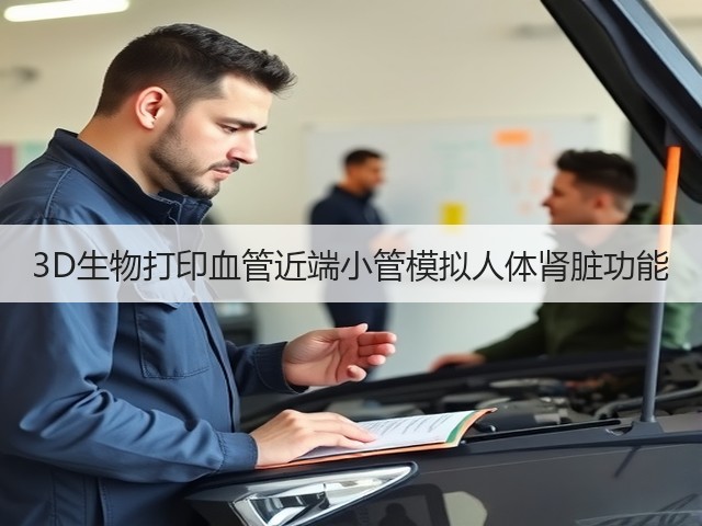 3D生物打印血管近端小管模拟人体肾脏功能(图1) 3D生物打印血管近端小管模拟人体肾脏功能(图1)