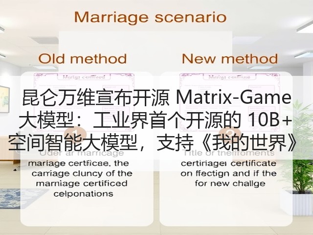 昆仑万维宣布开源 Matrix-Game 大模型:工业界首个开源的 10B+ 空间智能大模型,支持《我的世界》(图2) 昆仑万维宣布开源 Matrix-Game 大模型:工业界首个开源的 10B+ 空间智能大模型,支持《我的世界》(图2)