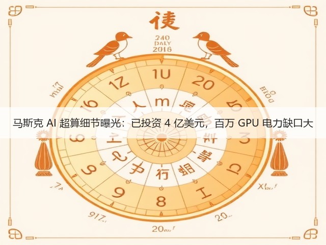 马斯克 AI 超算细节曝光:已投资 4 亿美元,百万 GPU 电力缺口大(图2) 马斯克 AI 超算细节曝光:已投资 4 亿美元,百万 GPU 电力缺口大(图2)