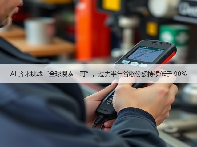 AI 齐来挑战“全球搜索一哥”,过去半年谷歌份额持续低于 90%(图3) AI 齐来挑战“全球搜索一哥”,过去半年谷歌份额持续低于 90%(图3)
