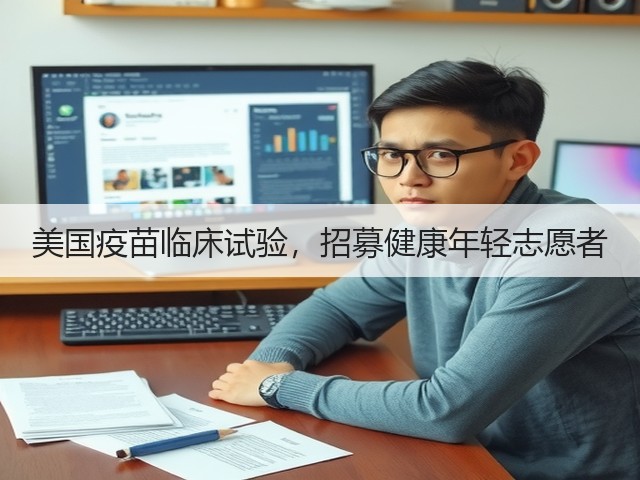 美国疫苗临床试验，招募健康年轻志愿者(图2)