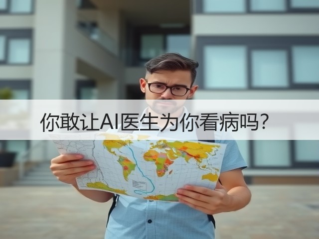 你敢让AI医生为你看病吗?(图1) 你敢让AI医生为你看病吗?(图1)