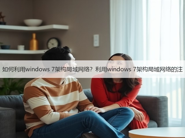 如何利用windows 7架构局域网络？利用windows 7架构局域网络的注(图1)