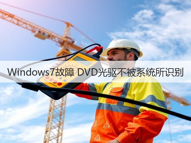 Windows7故障 DVD光驱不被系统所识别(图3) Windows7故障 DVD光驱不被系统所识别(图3)