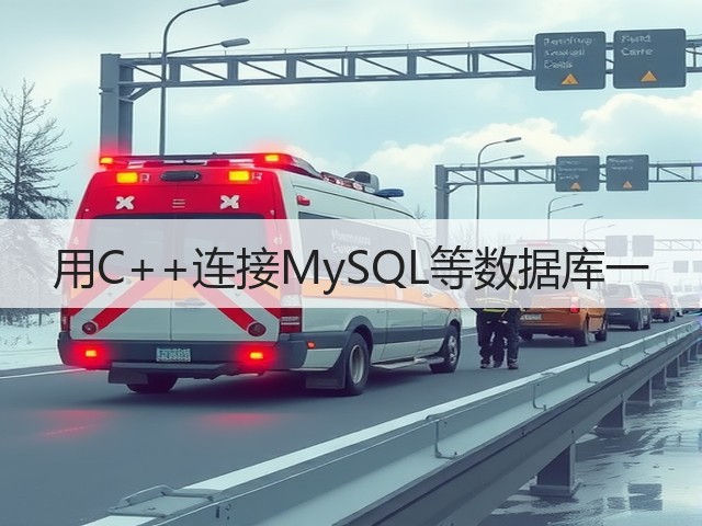 用C++连接MySQL等数据库一(图3)